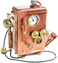 steam punk telephone